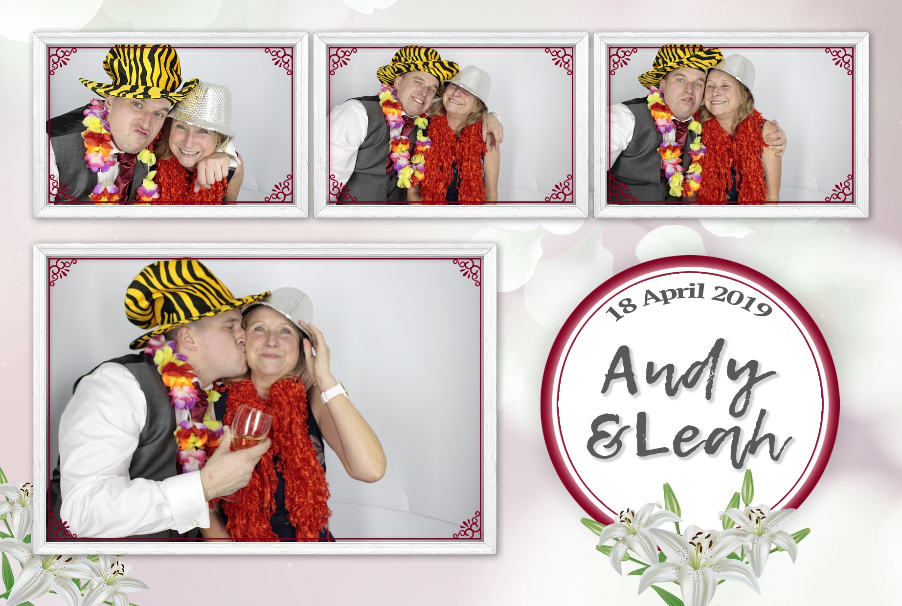 Andy & Leah's Wedding | View more photos from the event at gallery.myphotoboothexperience.co.uk/u/MyPhotoBoothExperienceLtd/Andy-Leahs-Wedding